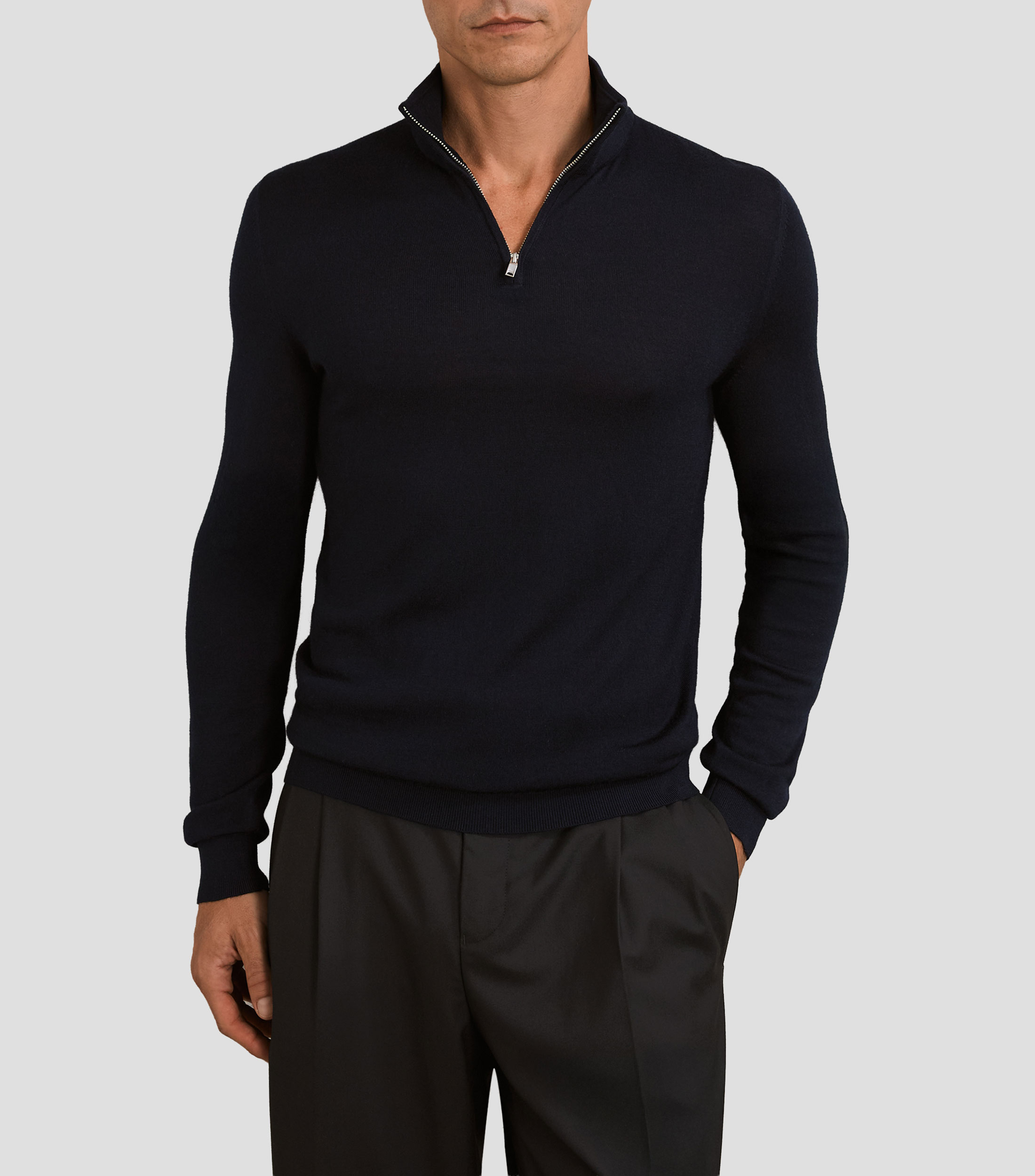 Suéter de cuello alto Hombre